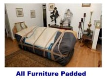 All furniture padded